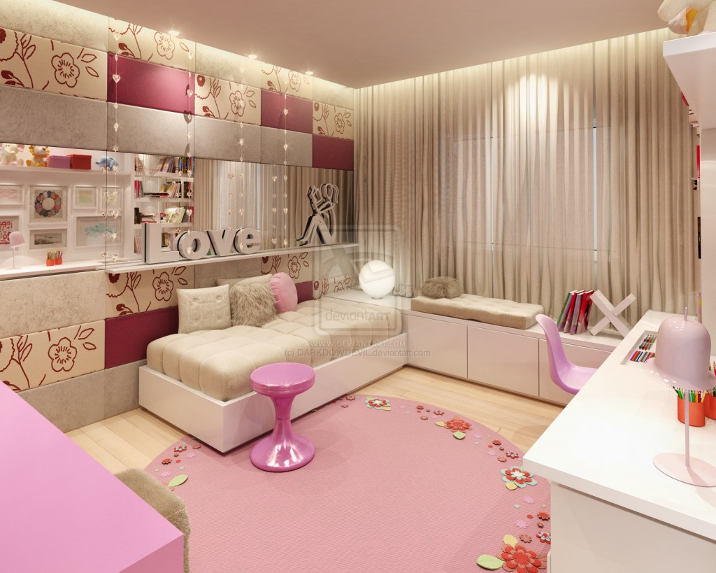 Décoration chambre de fille ado
