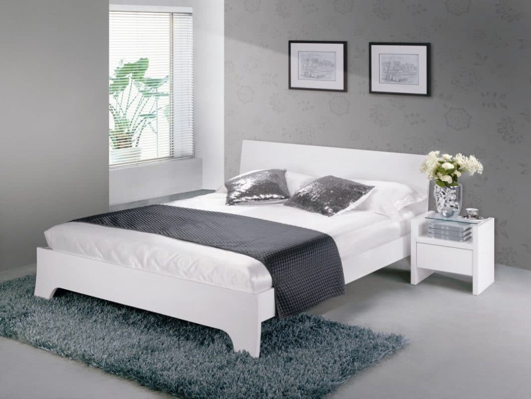 Chambre moderne gris et blanc: deco chambre grise chambre noir et ...