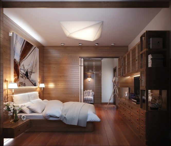Chambre au décor bateau 2