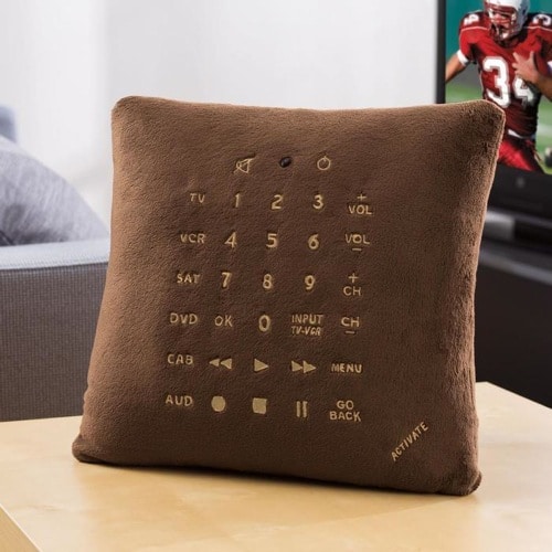 Coussin télécommande design