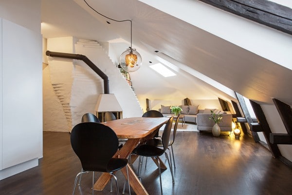 Appartement mansardé en Suède 5