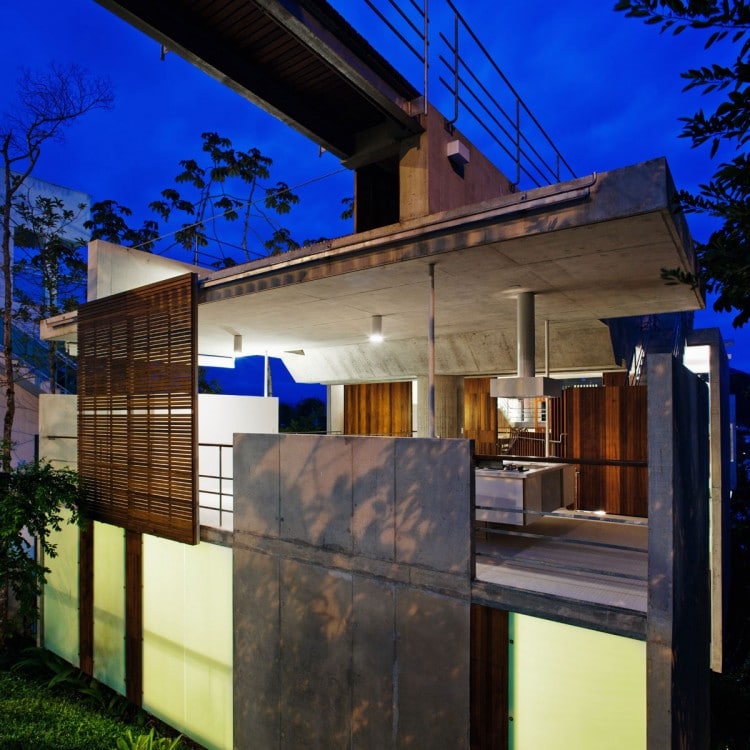Résidence en béton à Ubatuba au Brésil 6