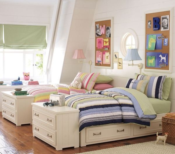 Chambre pour 2 enfants: 15 idées sympas et ludiques Idées Chambre Enfant