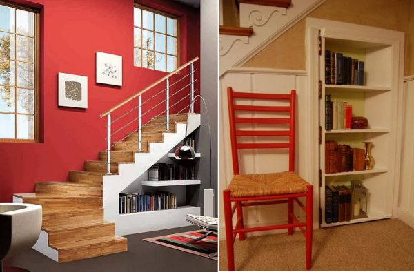 Comment aménager l'espace sous l'escalier ? 