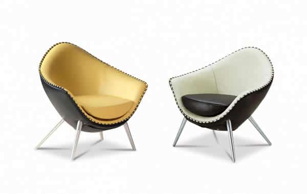 Chaise Iris de style rétro 3