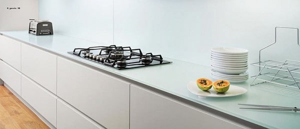 Plan de travail dans la cuisine