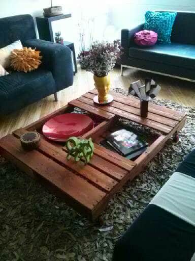 table basse personnalisée