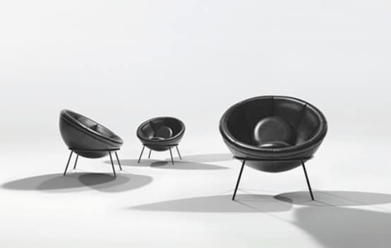 Chaise Bowl 4 par Arper