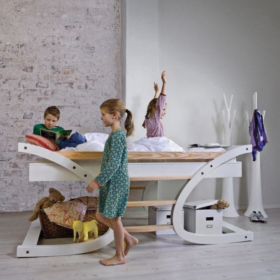Lit enfant Wave de chez Mimondo 3