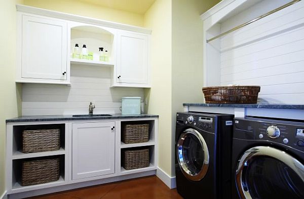 Aménagement de buanderie: 30 exemples de buanderies fonctionnelles Bain De décor Buanderie Salle