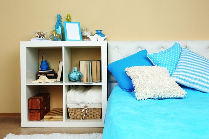 20 idées de décoration de chambre bleu turquoise Idee de deco chambre en fushia et turquoise