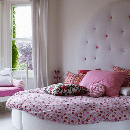 Quelques idées vintage pour une chambre d'adolescente Banquette idee Chambre