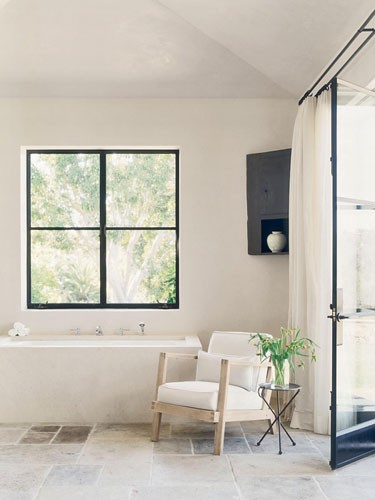 Salle de bains beige : 91 idées pour vous inspirer ! Désign bains Travertin de salle