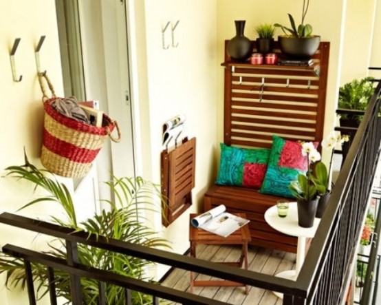 Aménagement de petit balcon : 40 idées décoration ! Balcon DIY idées