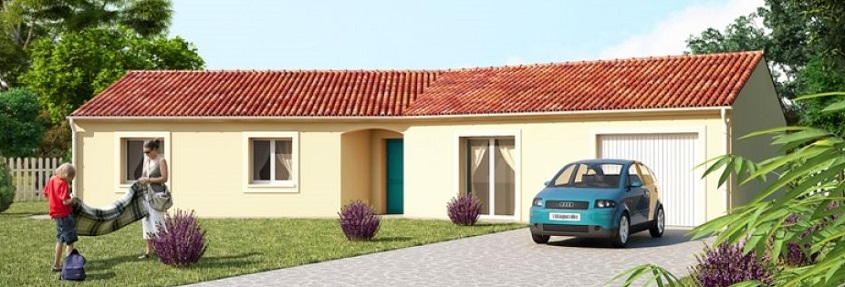 maison 4 pièce de plain pied