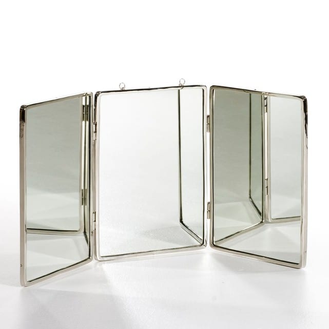 miroir 3 pans vintage