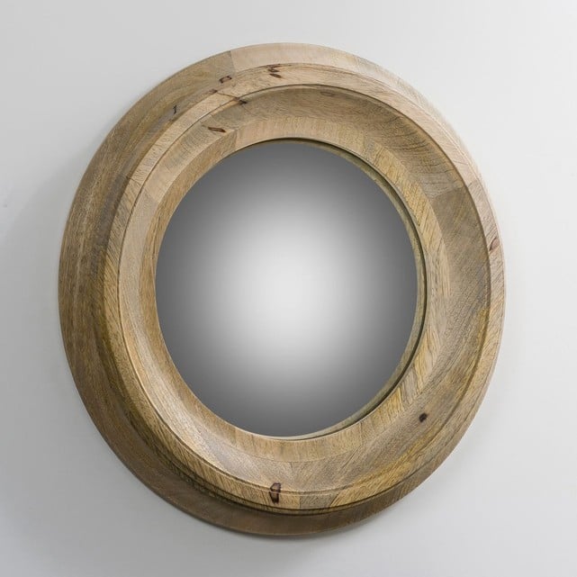 miroir en bois traditionnel