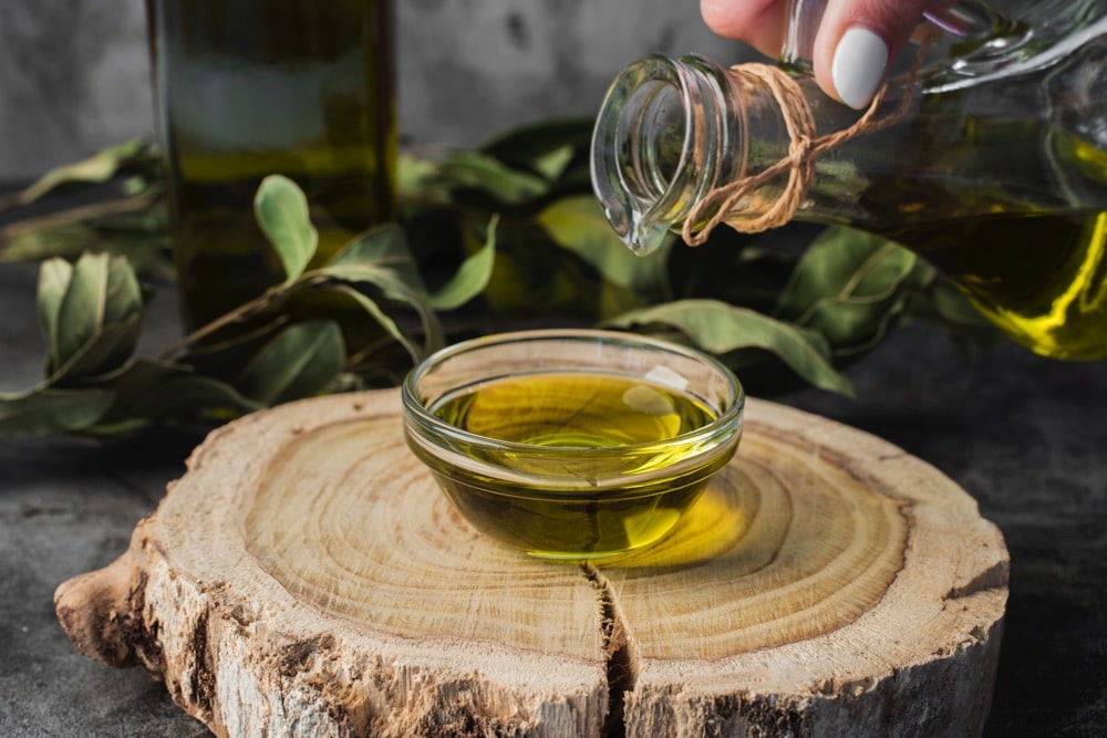 huile d'olive pour portail en alu